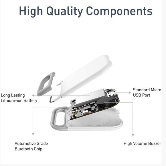 NONDA AIKO RECHARGEABLE WIRELESS FINDER FOR KEYS, PETS; PERSONAL TRACKING DEVICE - Picture 4 of 8